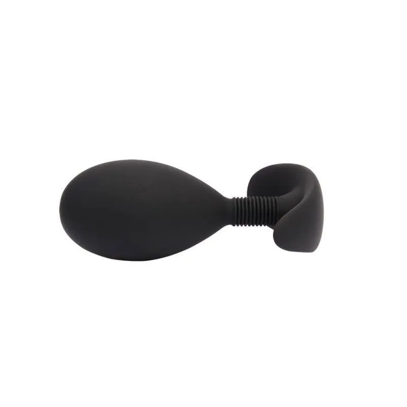 Анальна пробка Black Mont 4 Anal Play Plug L, 11,5 см (чорний)