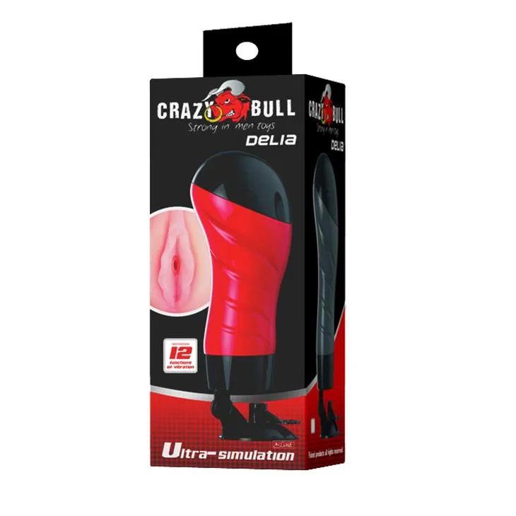 Мастурбатор Pretty Love Crazy Bull Delia Vagina (телесный)