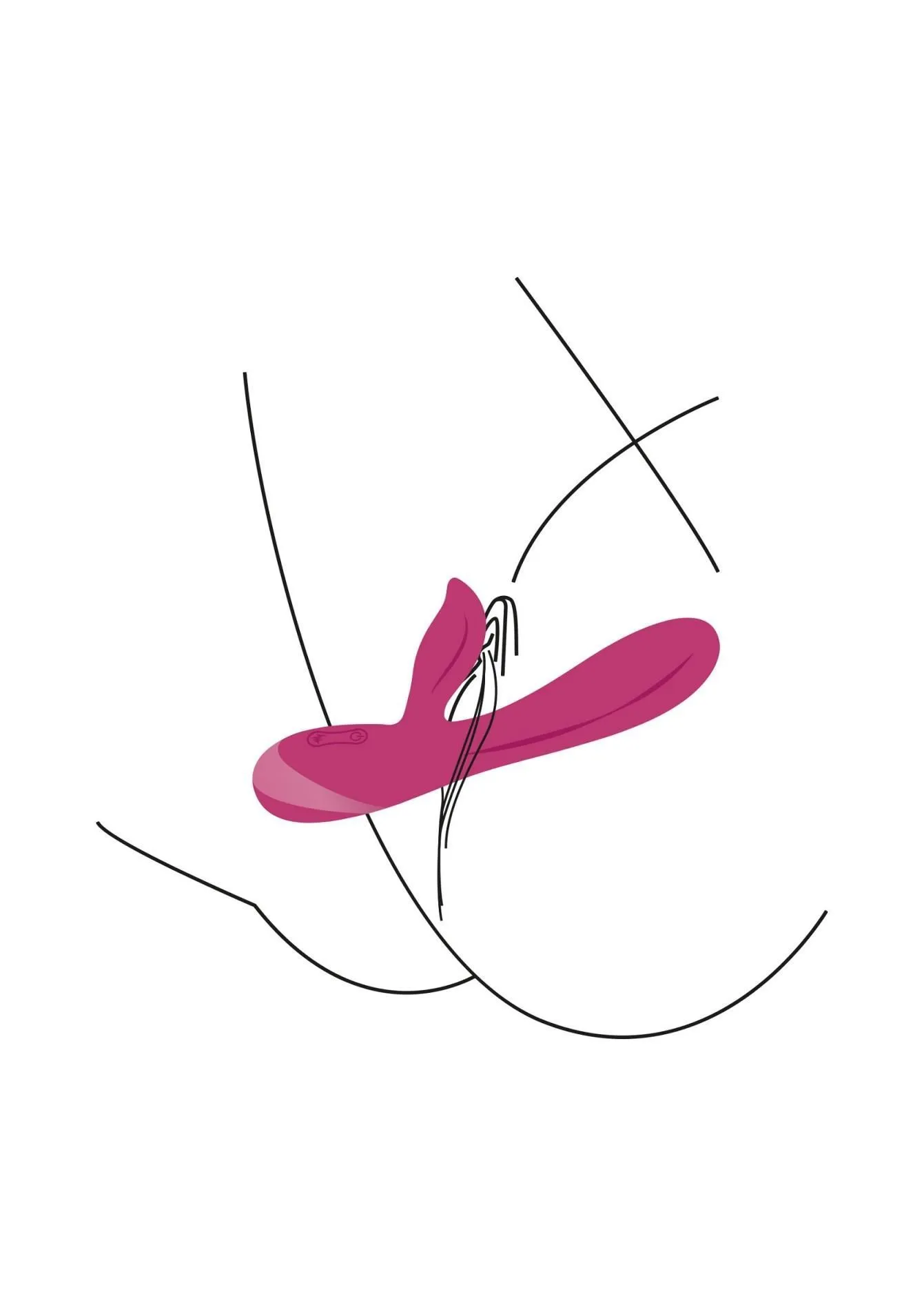 Xocoon Endless Love G-Spot - Wibrator królik, Różowy, 19 cm