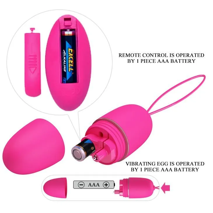Віброяйце Pretty Love Selkie Wireless Egg, 6,9х3 см (рожевий)