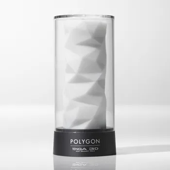 Мастурбатор Tenga 3D Polygon (белый)