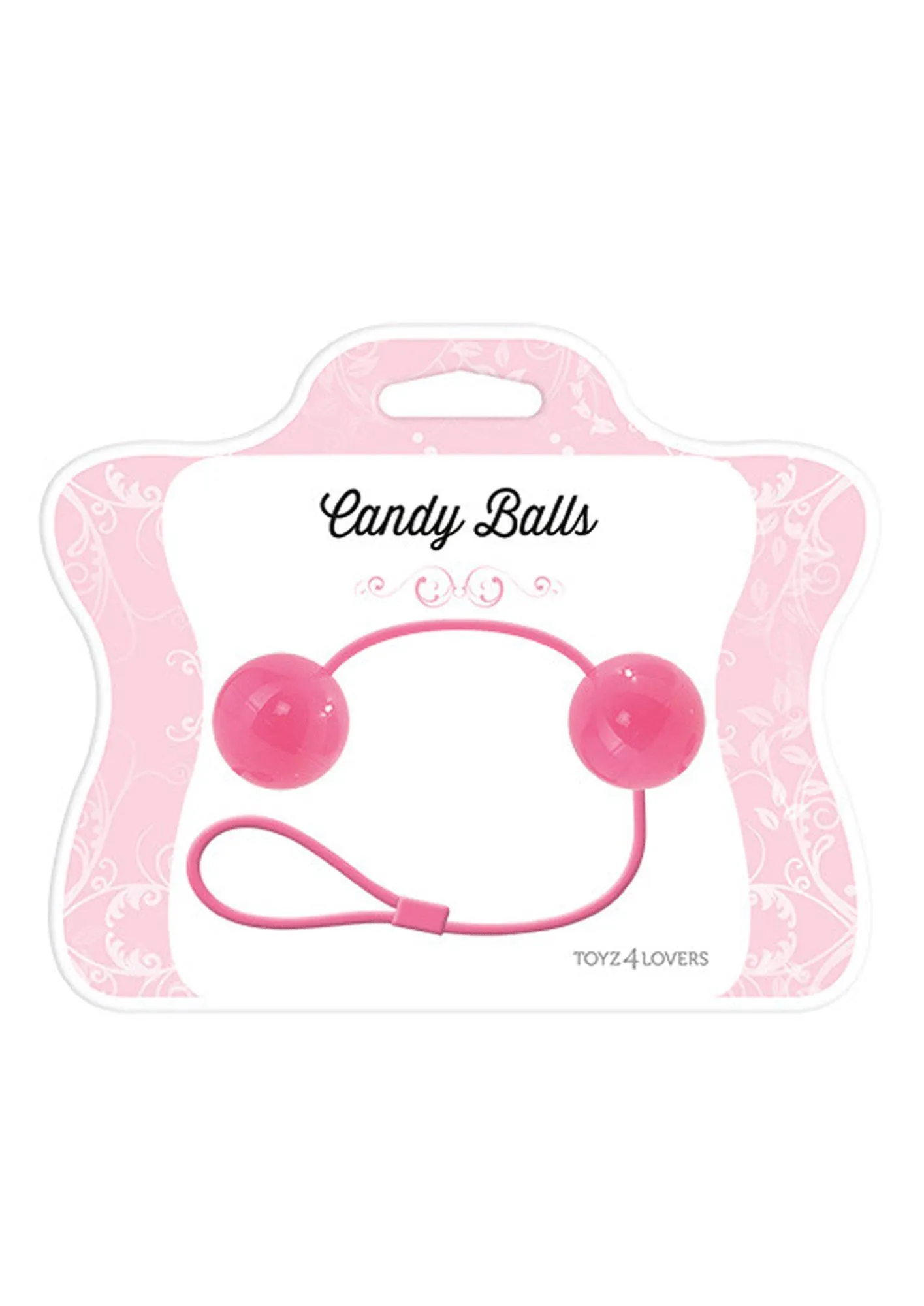 Toyz4lovers Candy Balls Pink - Kulki gejszy, Różowy, 21.5 cm