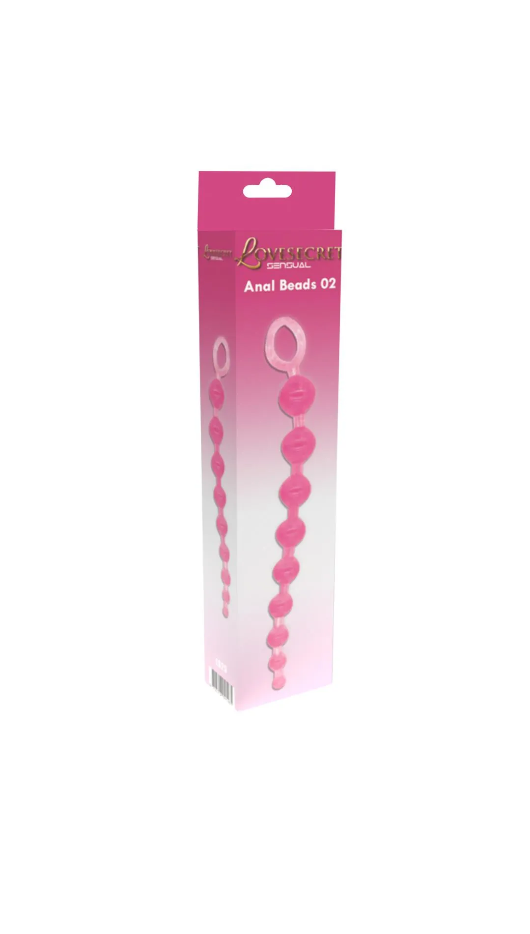 Анальные бусы Lovesecret Anal Beads 02, 30 см (розовый)
