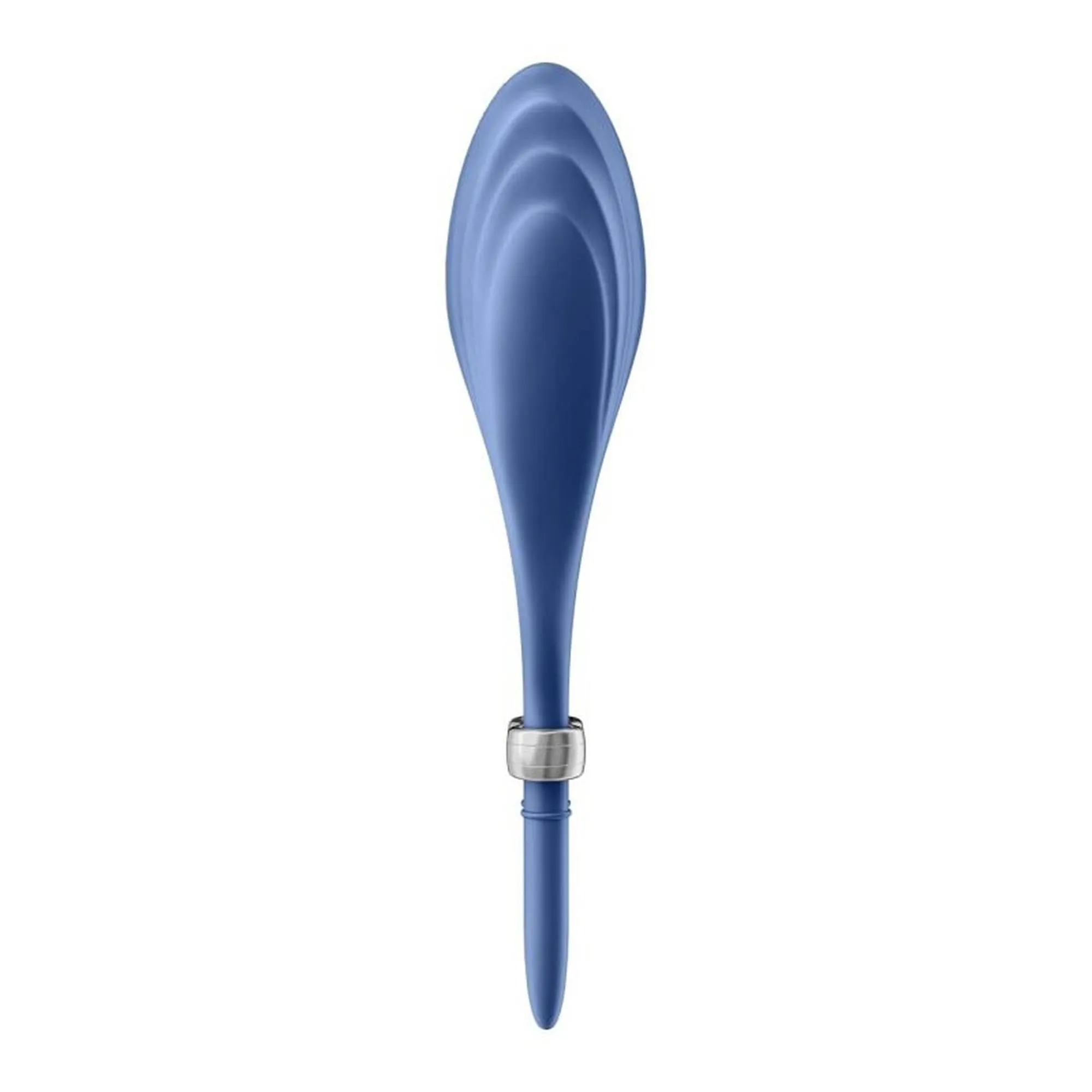 Эрекционное кольцо Satisfyer Duelist Ring Vibrato, 14,2 см (синий)