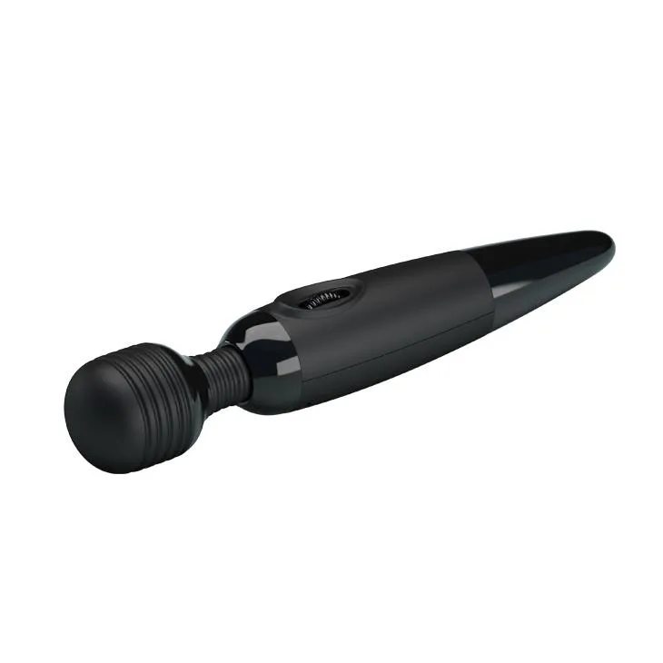 BAILE Power Wand - Wibrator, Czarny, 25 cm