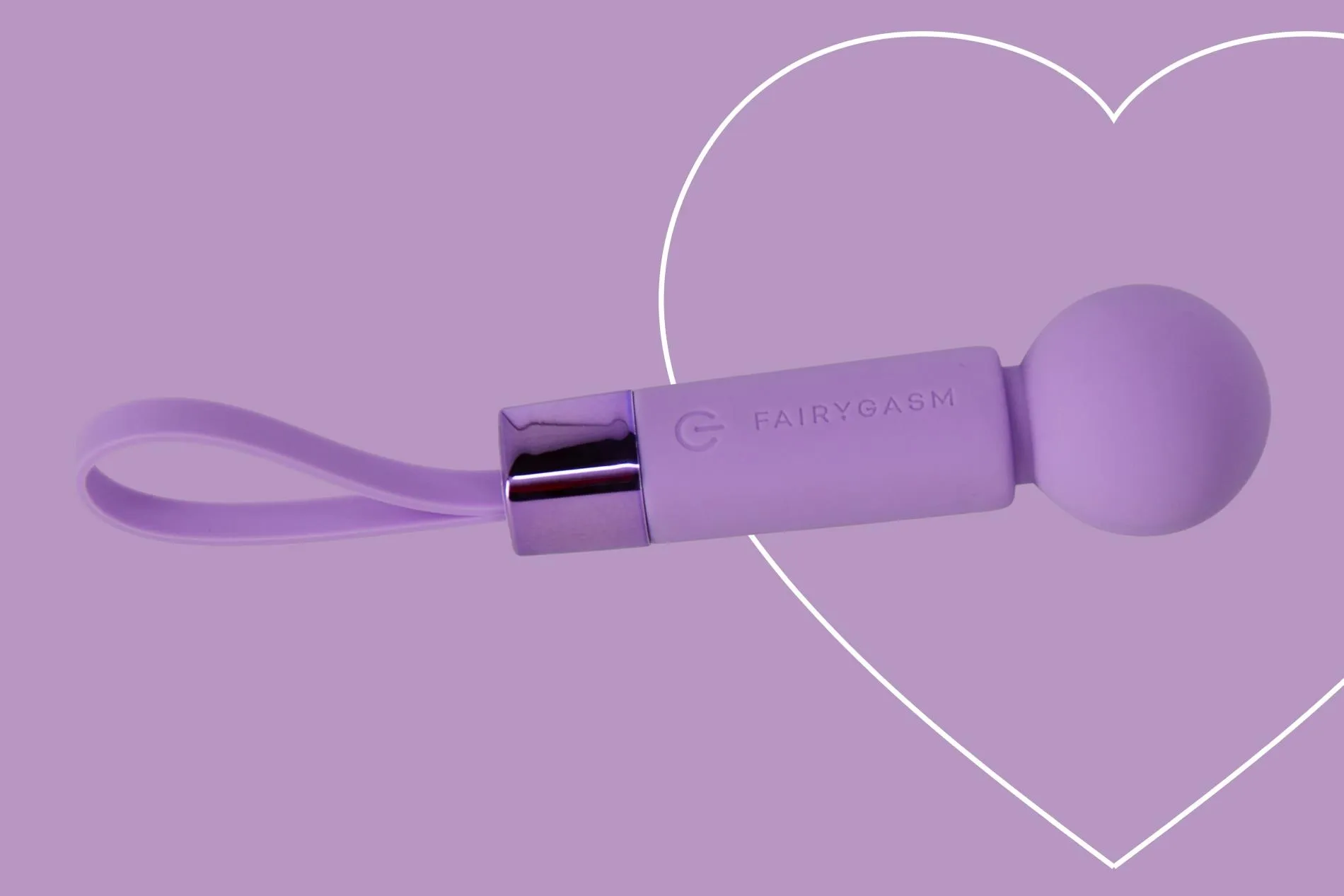 Вибратор FairyGasm Pearlstasy, 11 см (фиолетовый)