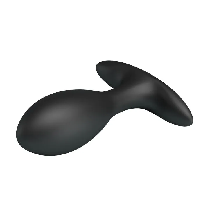 Анальная пробка Pretty Love Inflatable Anal Plug, 9.1 см (черный)