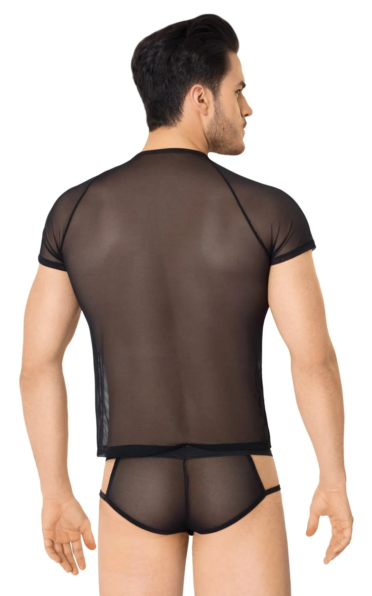 Комплект білизни Shirt and Shorts 4607, M/L (чорний)