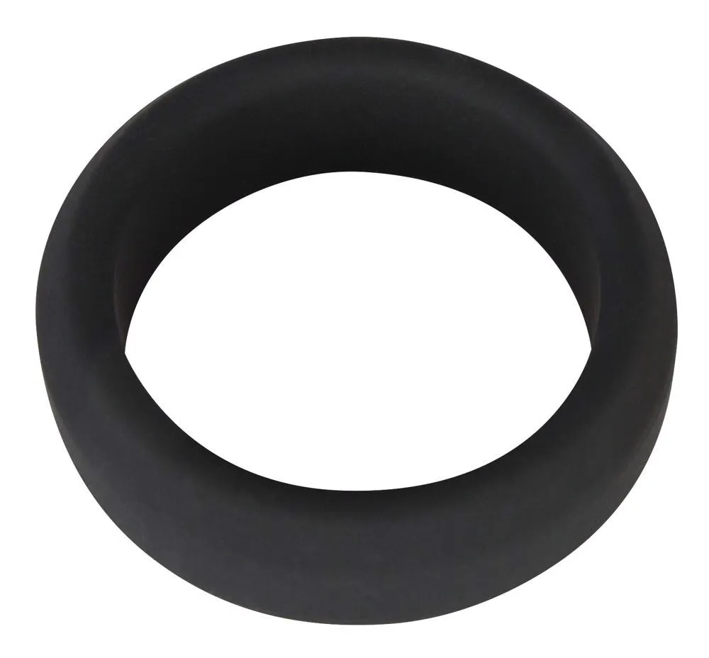 Black Velvets Cock Ring - Pierścień erekcyjny, Czarny