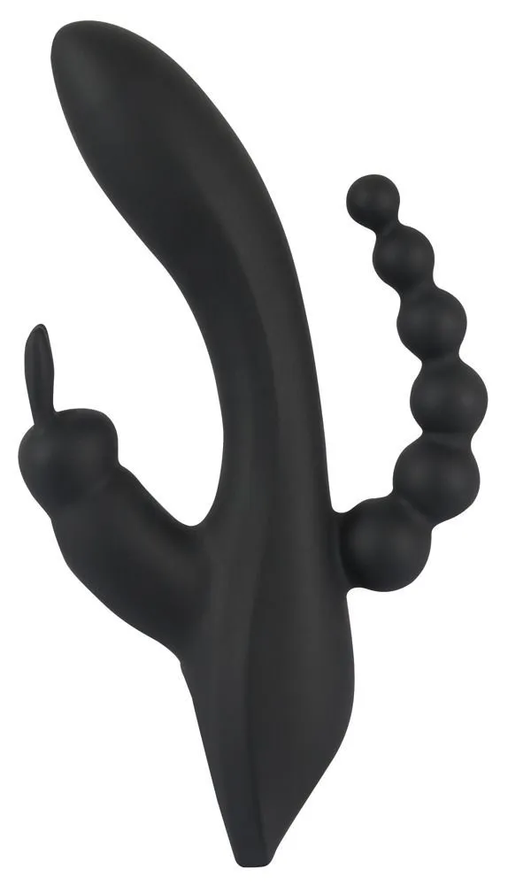 Вібратор Smile Triple G-Spot, 20,8 см (чорний)