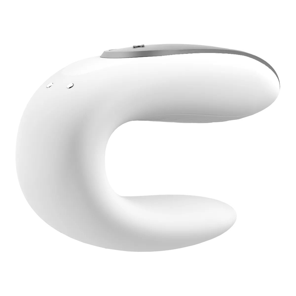 Satisfyer Double Fun Partner - Wibrator, Biały, 9, 3 cm