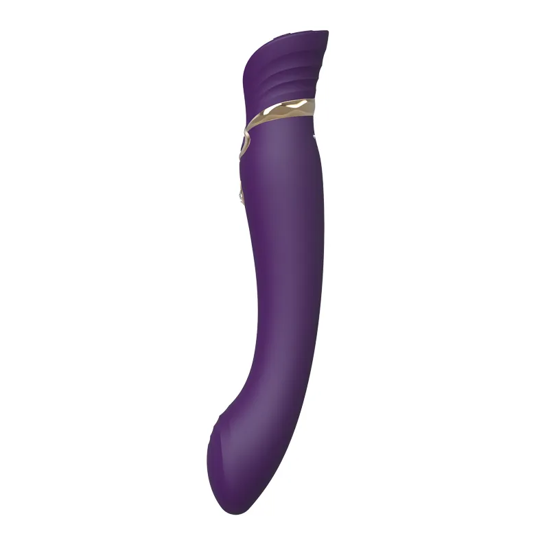 Вибратор Zalo Queen G-Spot Pulse Wave, 21,5 см (фиолетовый)