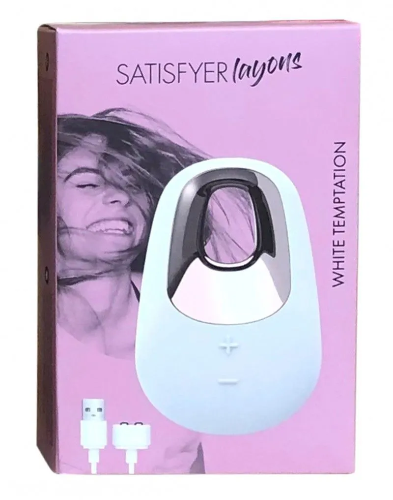 Вибратор для клитора Satisfyer White Temptation, 9,2 см (белый)