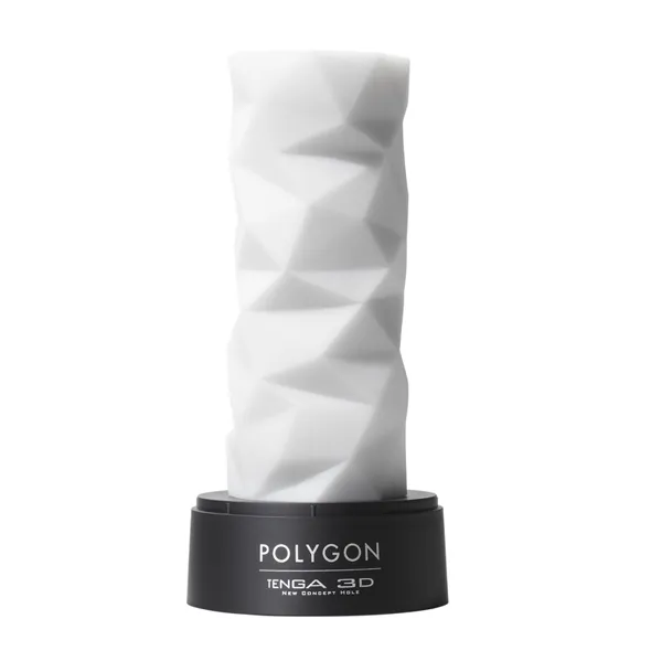 Мастурбатор Tenga 3D Polygon (белый)