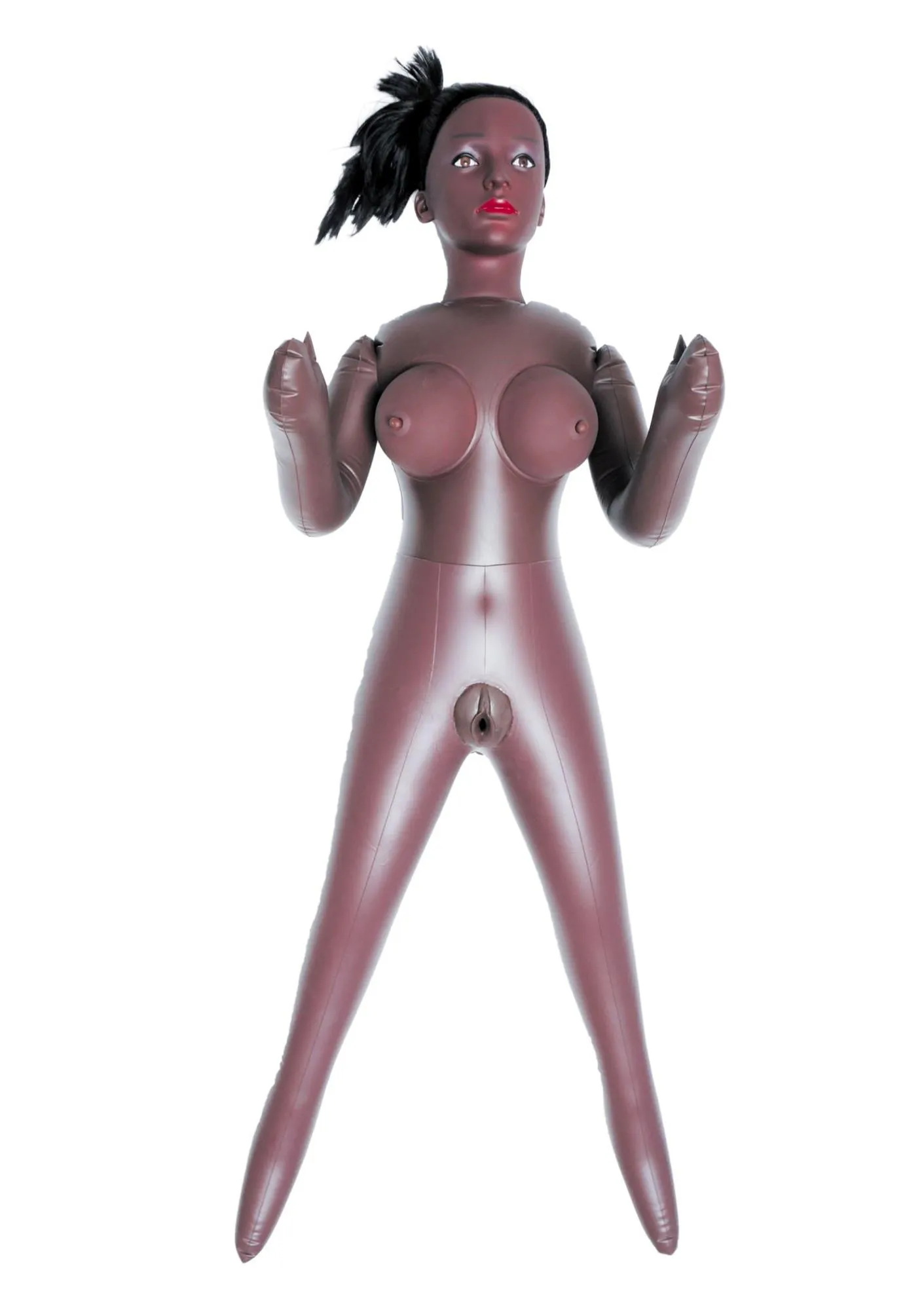 Секс кукла с вибрацией Boss Of Toys Alecia, 156 см (коричневый)