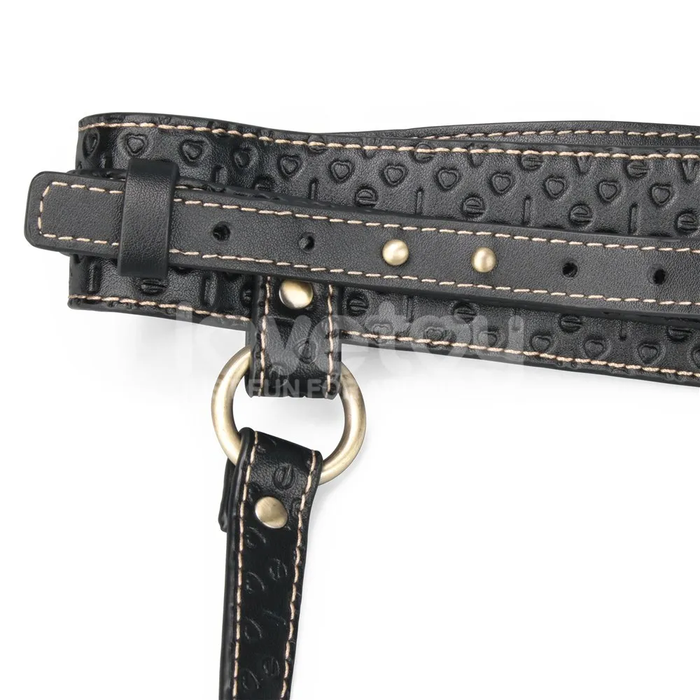 Портупея Rebellion Reign Full Body Harness регульована (чорний)