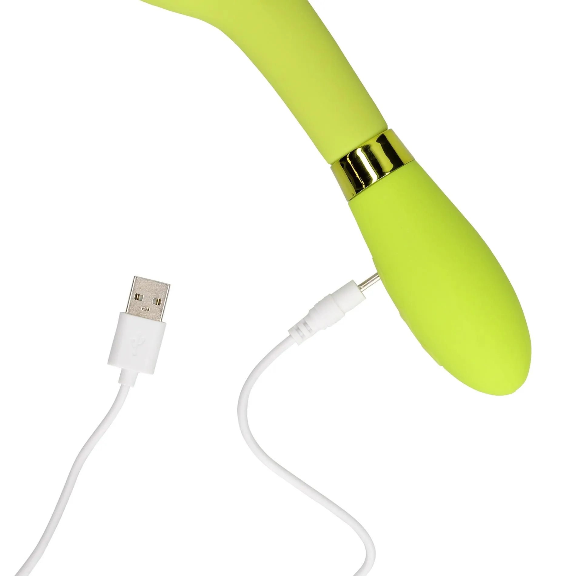 Loveline G-Spot - Wibrator, Żółty, 20.5 cm