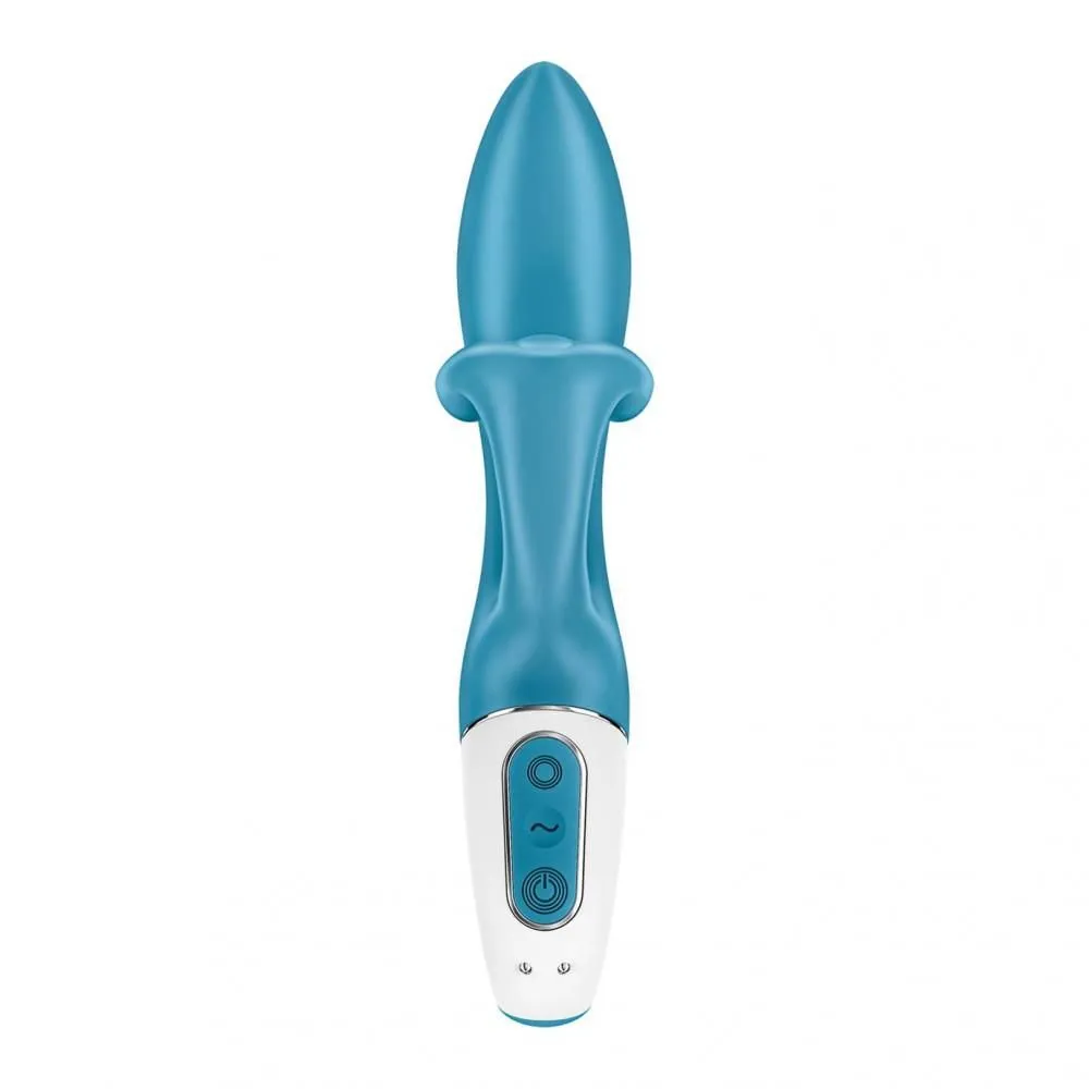 Вібратор-кролик Satisfyer Embrace Me, 20,5 см (бірюзовий)