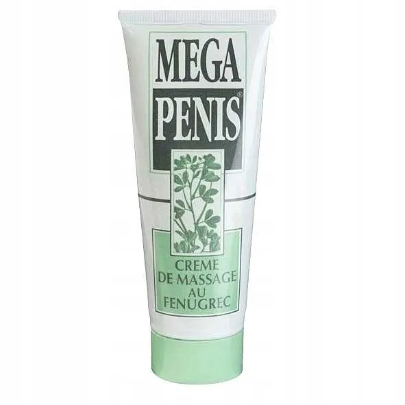 Ruf Mega Penis - Krem na erekcję dla mężczyzn, Przezroczysty, Bezzapachowy, 75 ml