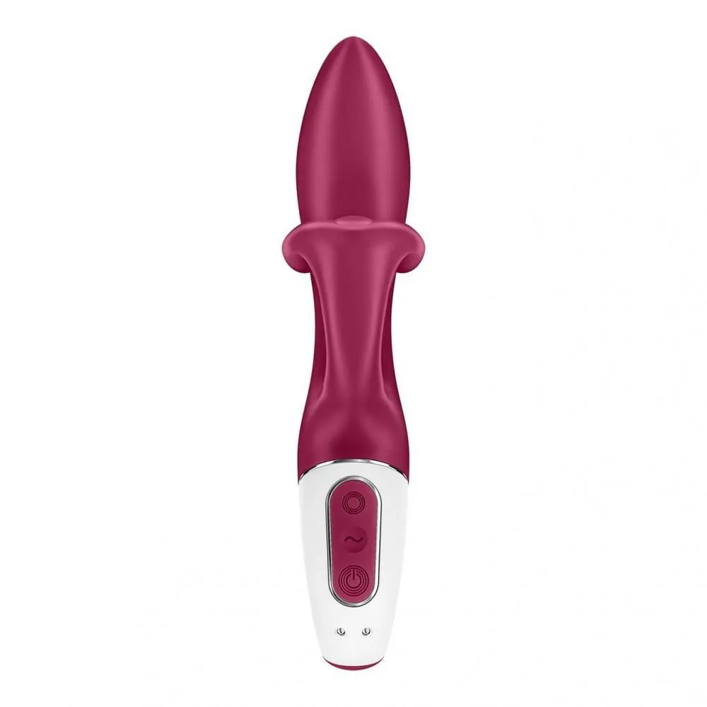 Вібратор-кролик Satisfyer Embrace Me, 20,5 см (бордовий)