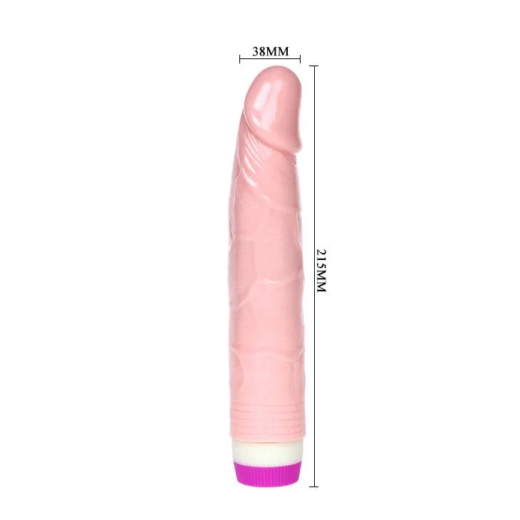 BAILE Waves of Pleasure Vibe - Wibrator, Różowy, 21.5 cm