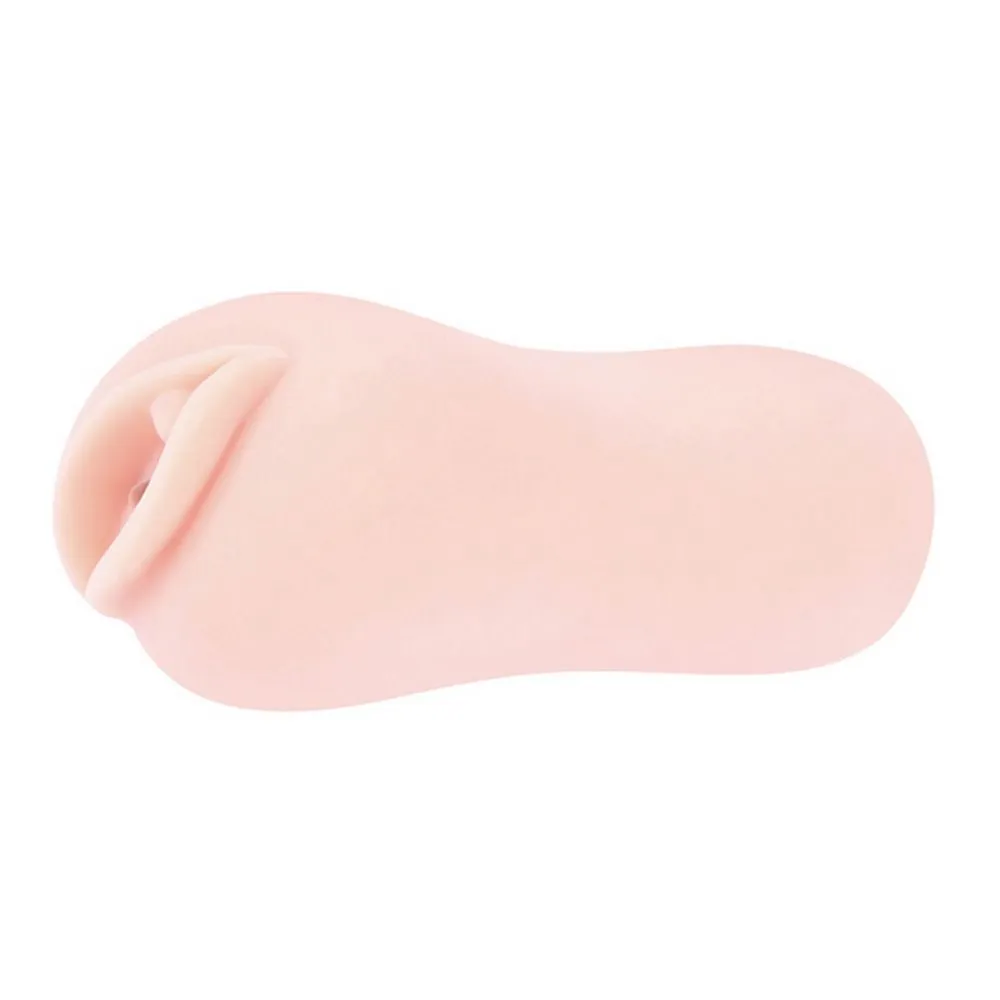 Kokos Sanda Double Layer - Masturbator, W kolorze cielistym, 15.5 cm