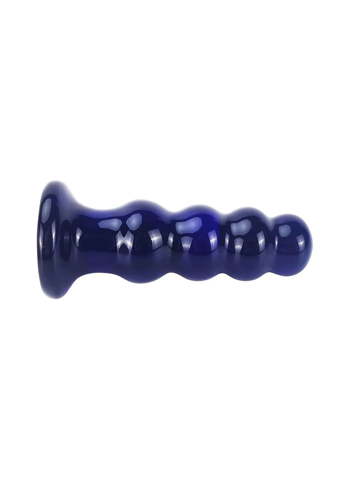 TOYJOY Radiant Glass Buttplug - Korek analny, Niebieski, 11.5 cm