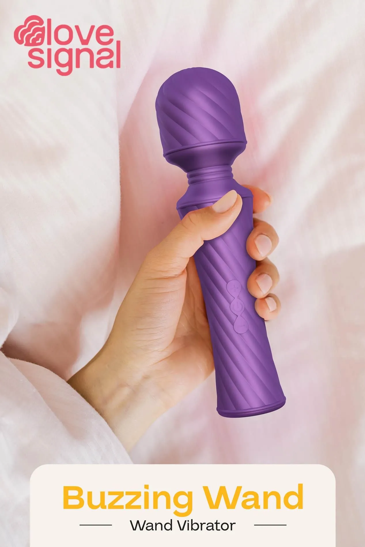 Вибромассажер Dream Toys Buzzing Wand, 20 см (фиолетовый)