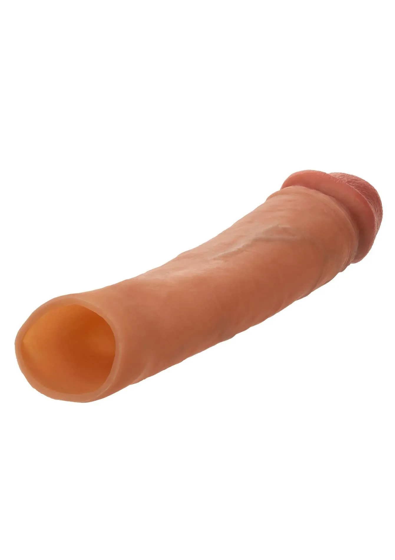 Насадка на пенис Calexotics Silicone Penis Extension System, 20.2 см (карамельный)