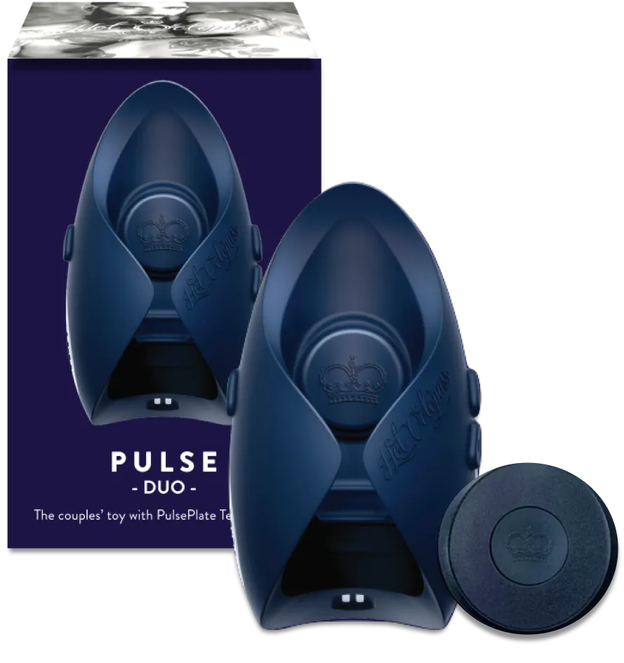 Мастурбатор з вібрацією Kiiroo Hot Octopuss Pulse Duo (синій)