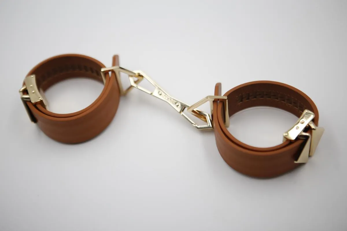 БДСМ набір Lockink Hogtie Set (коричневий)