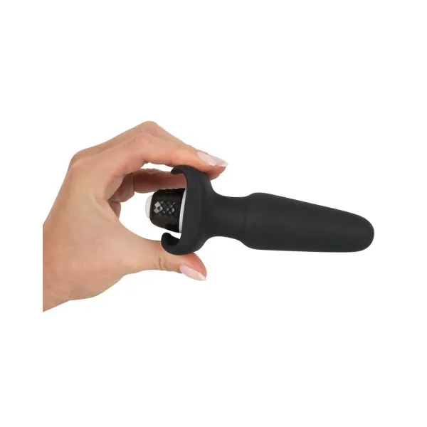 Анальная пробка Sweet Smile Rechargeable Butt Plug, 14 см (черный)