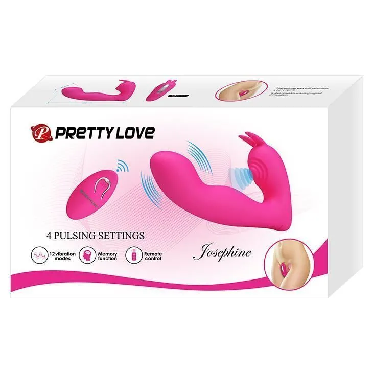 Вібратор Pretty Love Josephine G-spot, 10.9 см (рожевий)