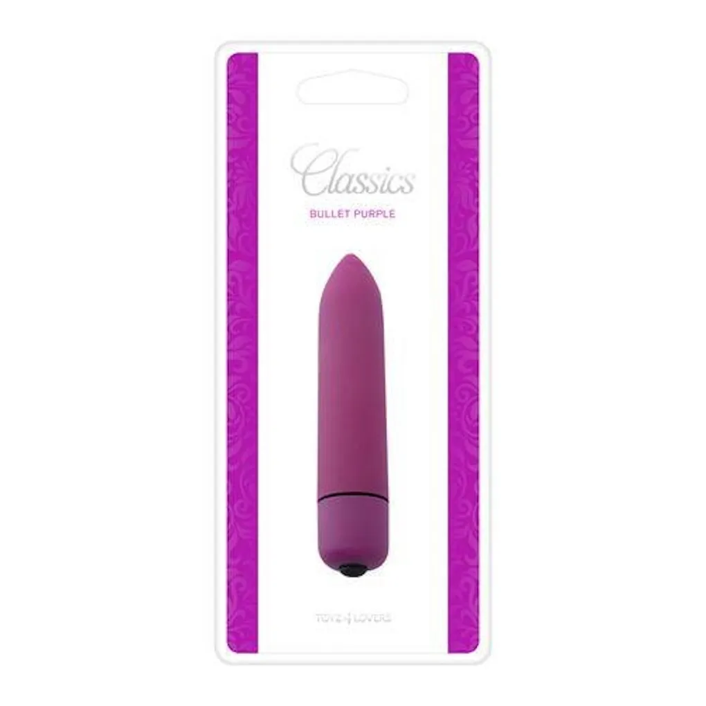 Мини-вибратор Toyz4lovers Bullet Classics, 9 см (фиолетовый)