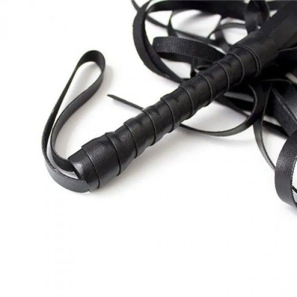 Флогер Toyz4lovers Frusta a frange Squash Whip, 45 см (черный)