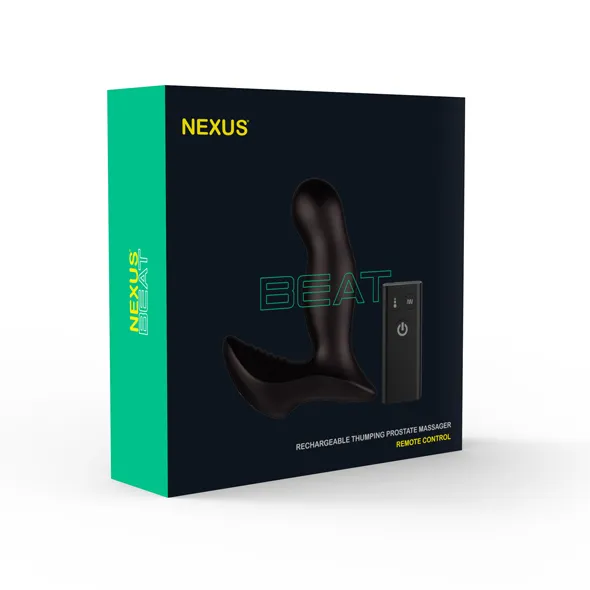 Стимулятор простати Nexus Beat, 12 см (чорний)