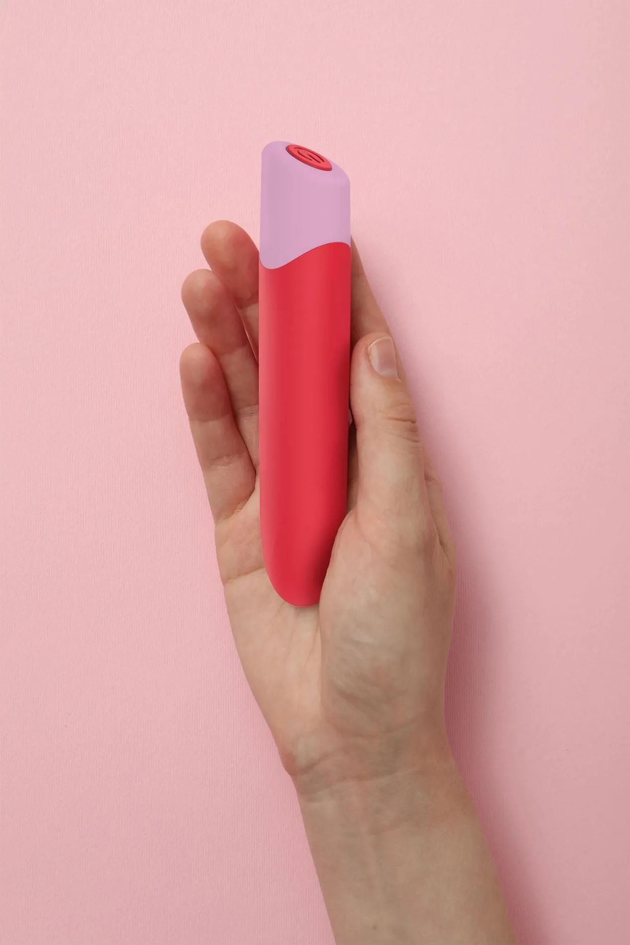 Dream Toys Love Whisper - Mini-wibrator, Czerwony, 12.5 cm