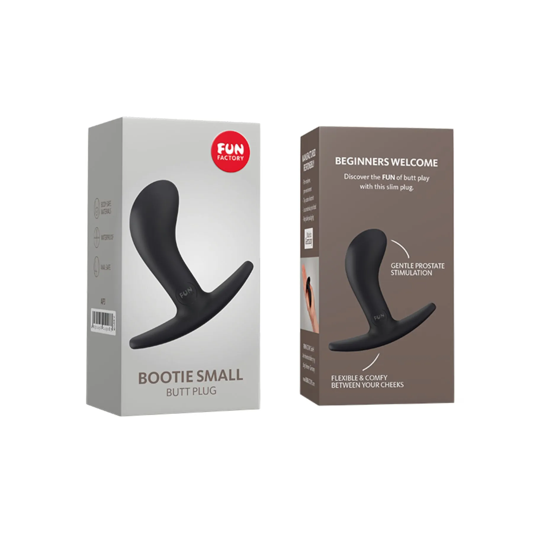 Анальная пробка Fun Factory Bootie S, 7.5 см (черный)