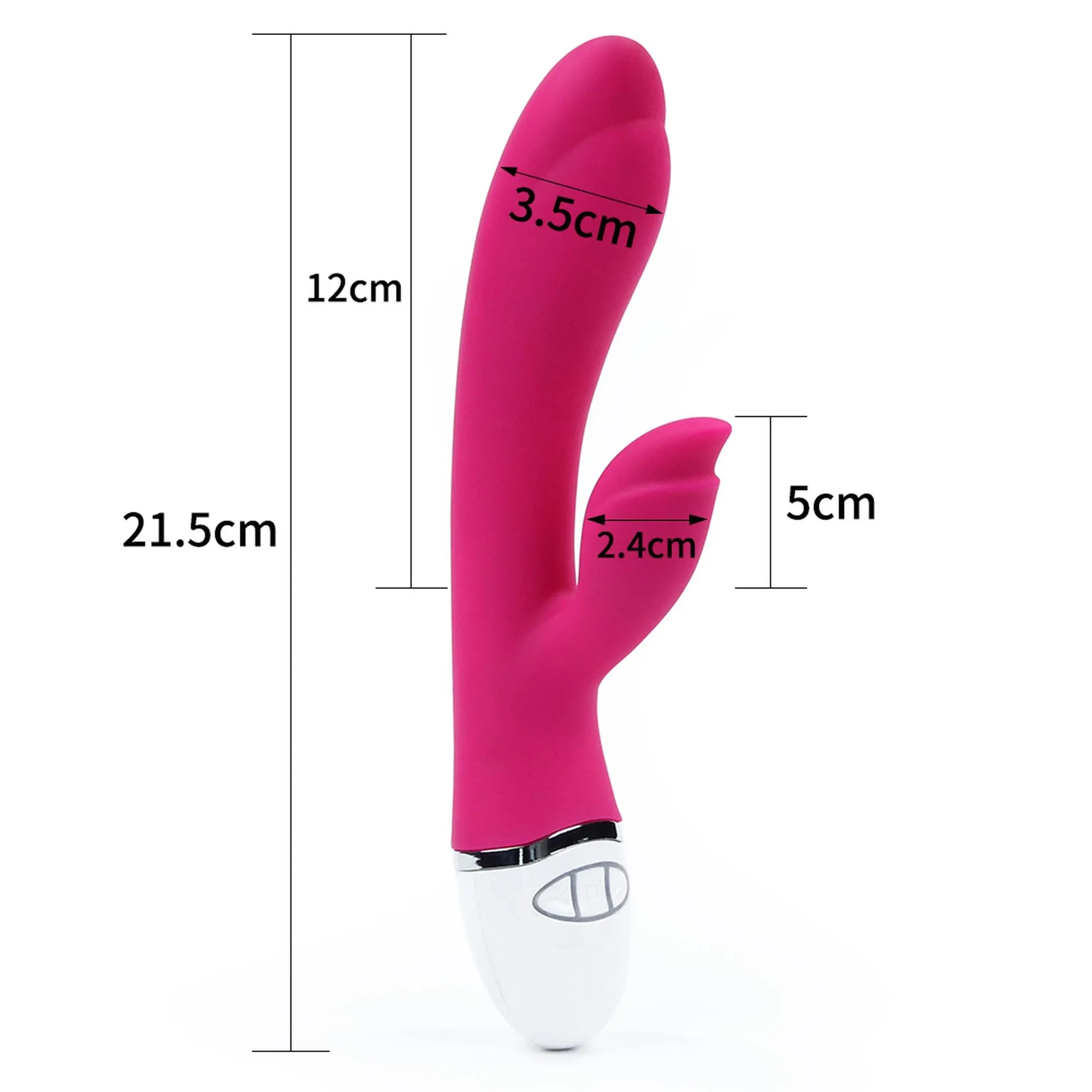 Lovetoy Dreamer II - Wibrator królik, Różowy, 21, 5 cm