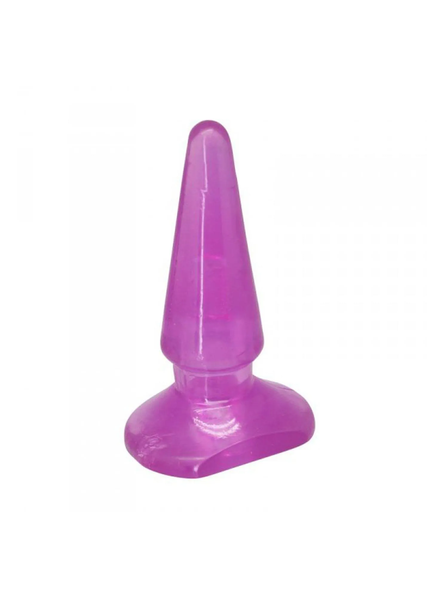 Toyz4lovers Plug-Jelly Probe Plug. Soft And Comfortable. - Korek analny, Fioletowy, 10.2 cm