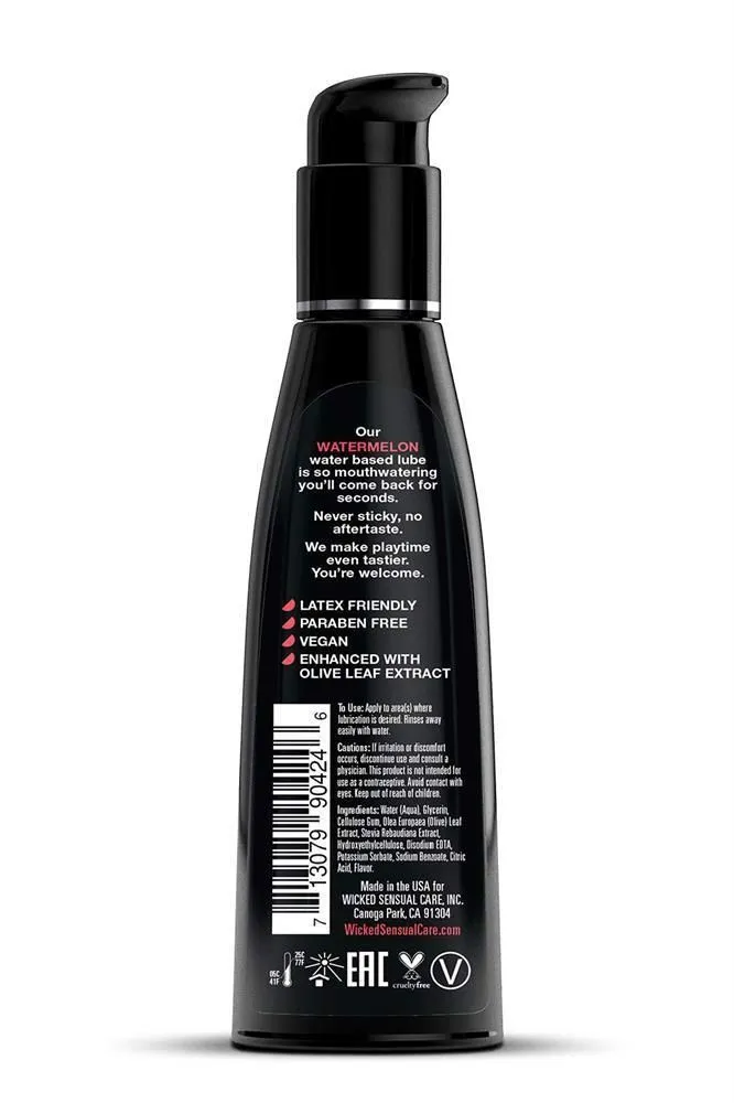 Wicked Sensual Care Aqua Watermelon - Lubrykant na bazie wody, Arbuz, 120 ml