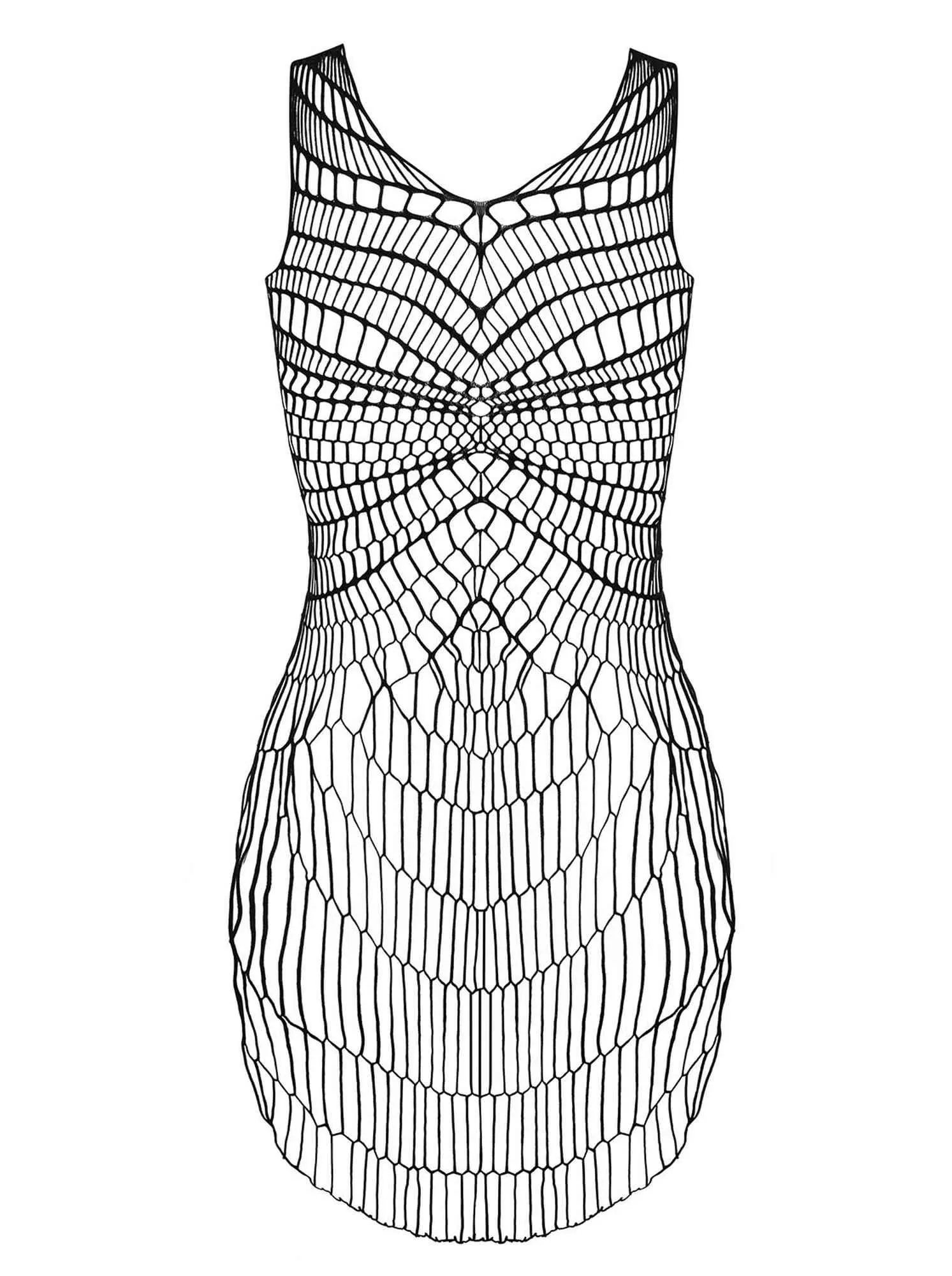 Мини-платье Obsessive D607, One Size (черный)
