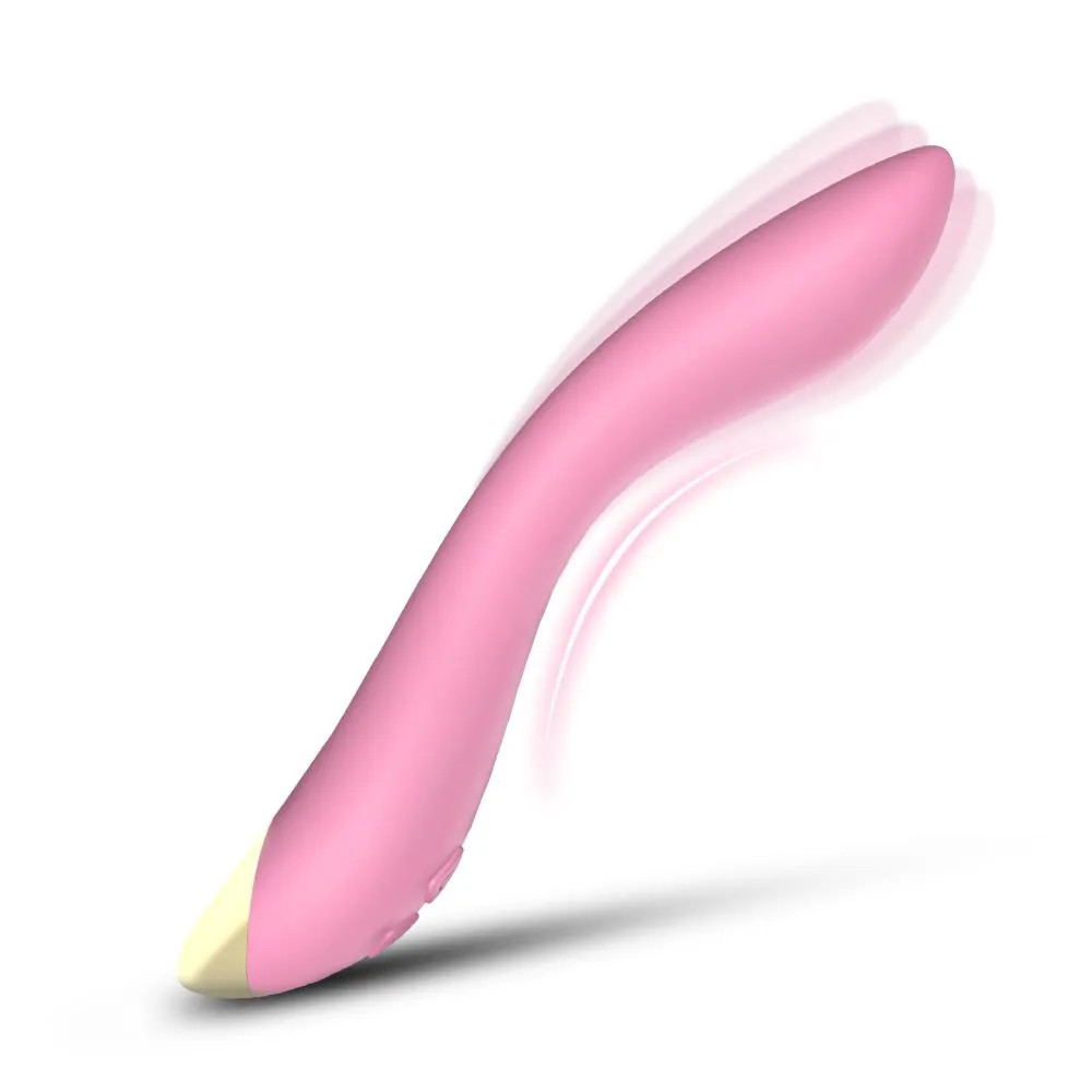 B - Series Joy Flamingo - Wibrator, Jasnoróżowy, 22 cm
