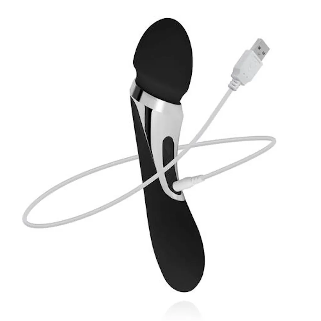 Sway Vibes Wand - Wibromasażer, Czarny, 22.5 cm