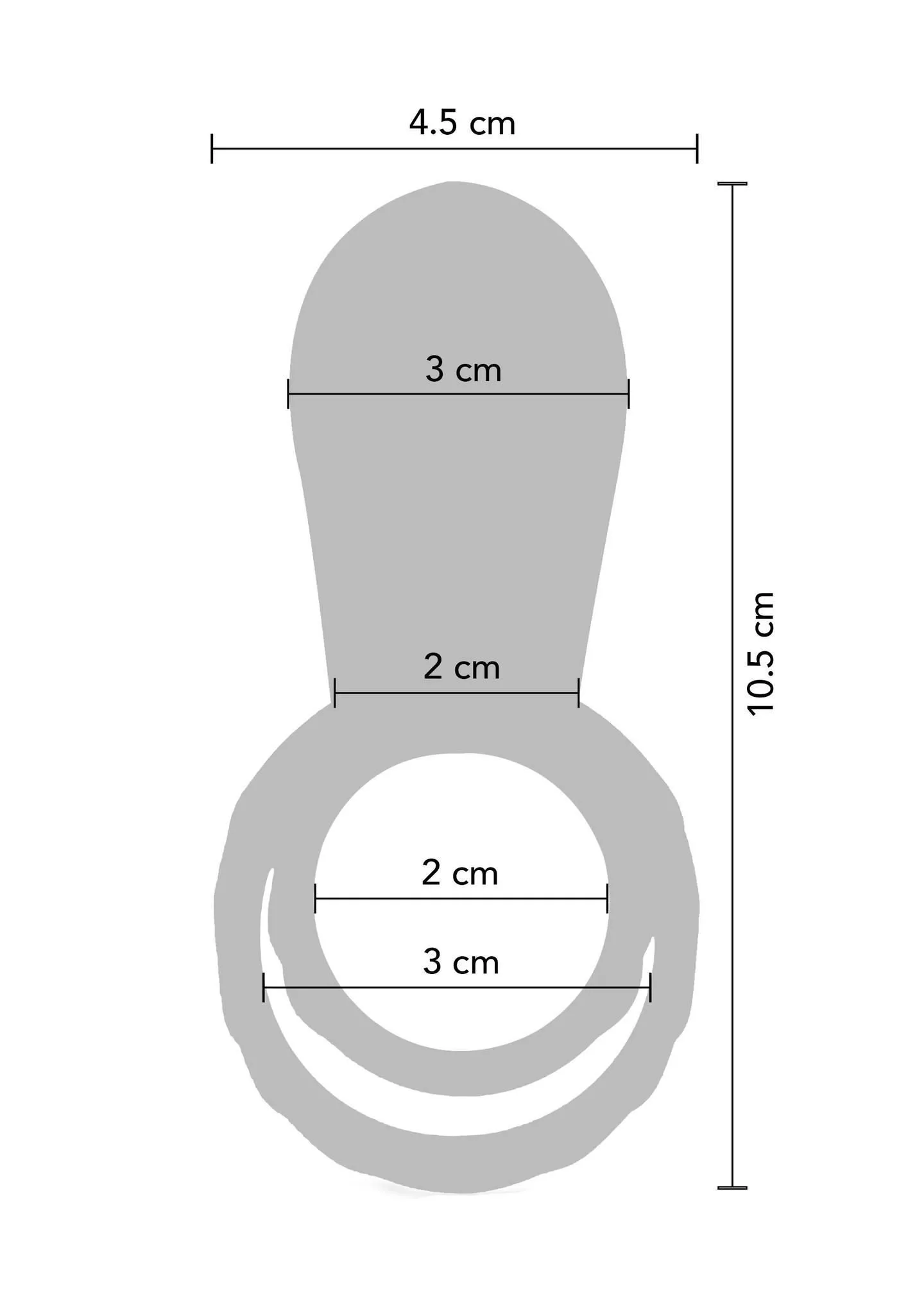 Xocoon Couples - Pierścień erekcyjny, Zielony, 13 cm