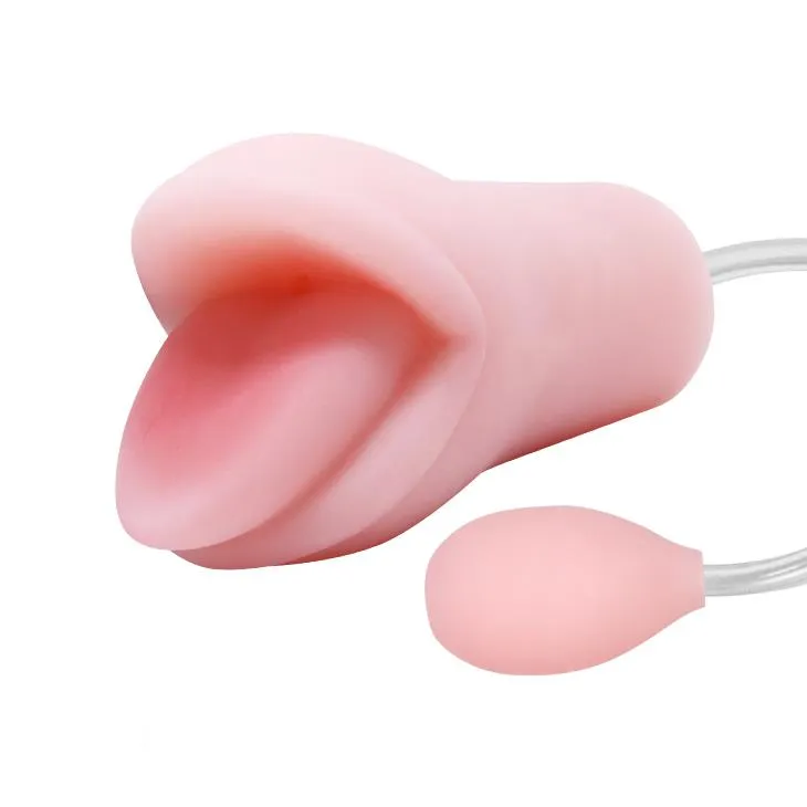 BAILE Oral sex is - Masturbator, Różowy, 15.5 cm