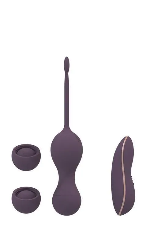 Вагінальні кульки Dream Toys Royal Fantasies Iduna, 16 см (фіолетовий)