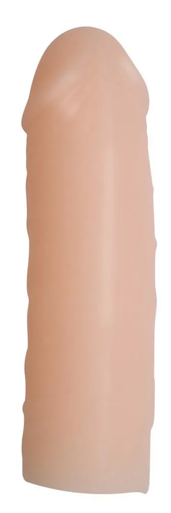 Nature Skin Penis Sleeve - Nakładka na penisa, W kolorze cielistym, 15, 5 cm