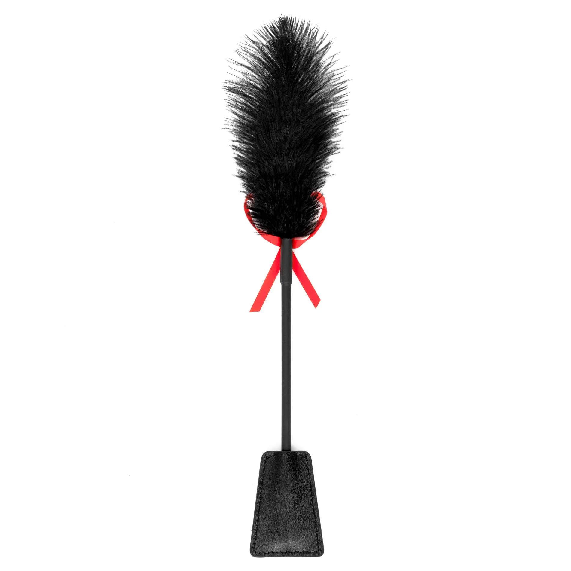 Fetish B - Series Tickler & Whip 2.0 - Szpicruta, Czarny, 36 cm