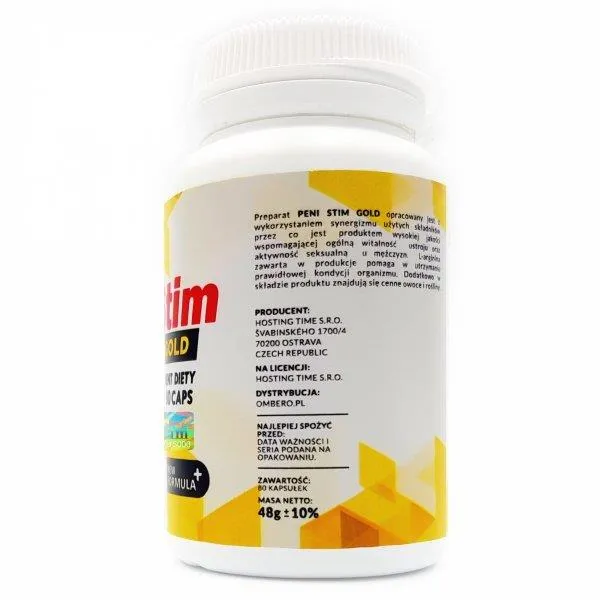 Капсулы для потенции LoveStim PeniStim Gold, 80 шт